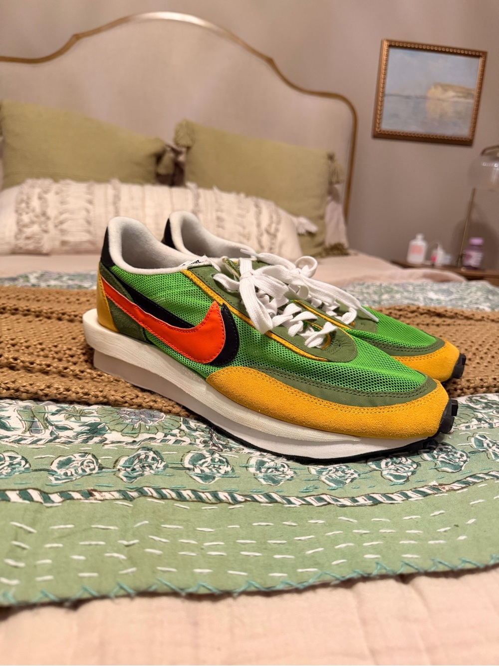 Nike LD Waffle sacai Green Gusto